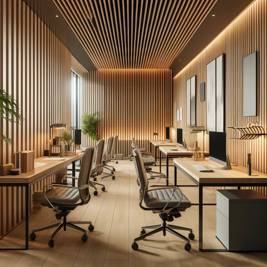 Commercial Chic: Wall Panels for Interior Office Spaces – slatsolution.com