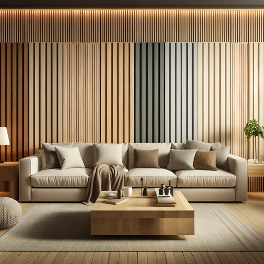 customizing slatted wall panels