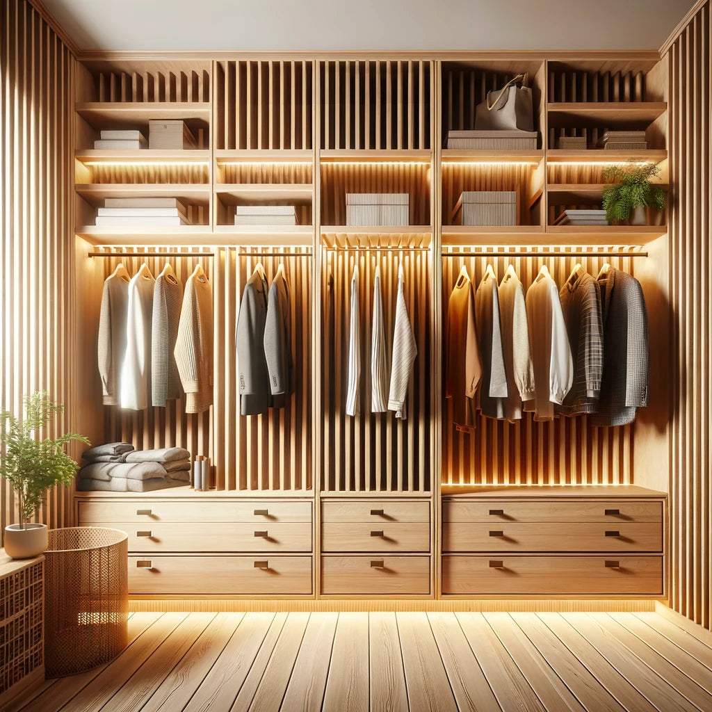 Closet Chronicles: Covering Your Closet with Wall Slats – slatsolution.com