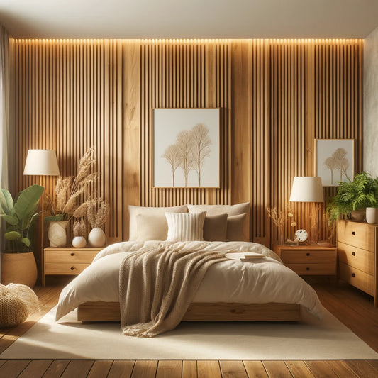 wood slat walls