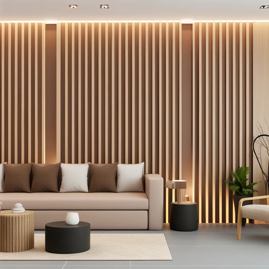 wood slat wall