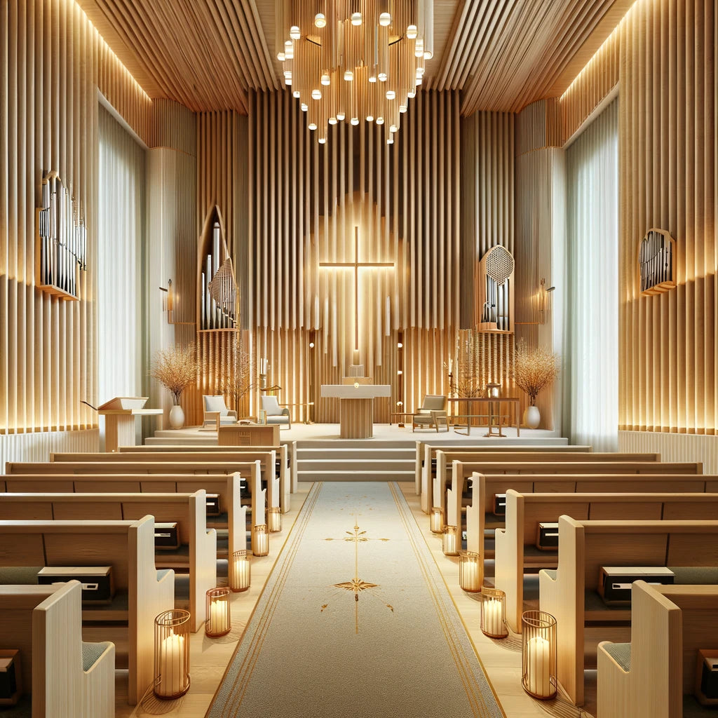 Harmony in Churches: Acoustic Wall Panels for Spiritual Spaces