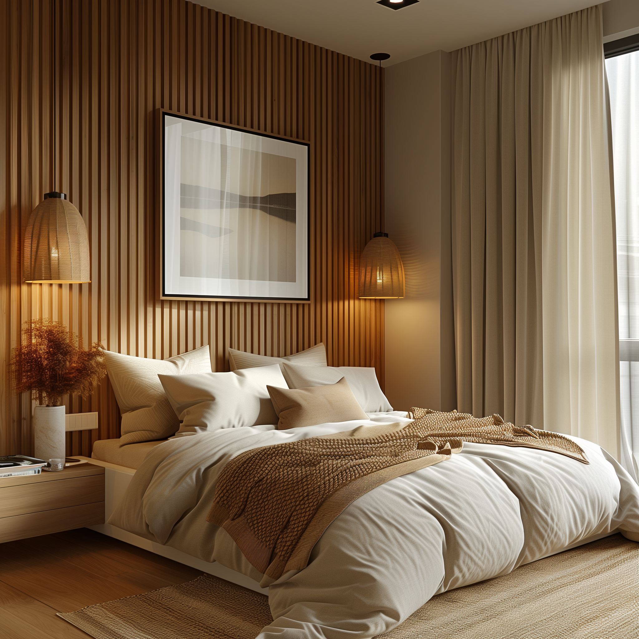 Bedroom Retreat Wooden Wall Paneling At Its Best Slatsolution Bedroom Retreat Wooden Wall Paneling At Its Best Slatsolution