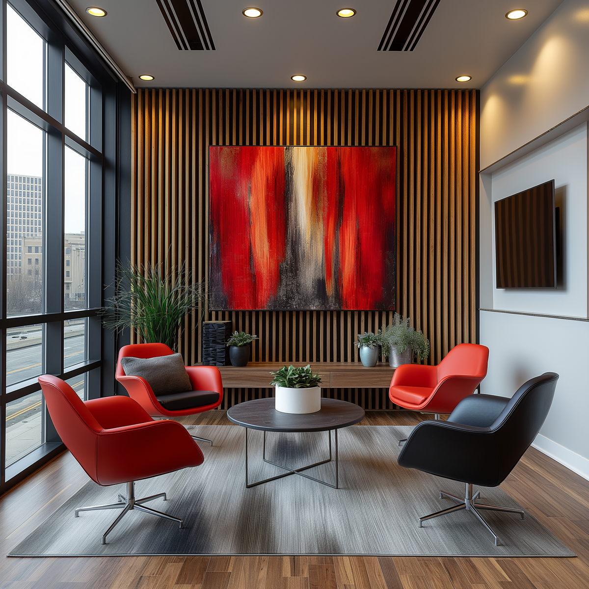 Office Chic: Wall Panels for Commercial Interior Offices – slatsolution.com