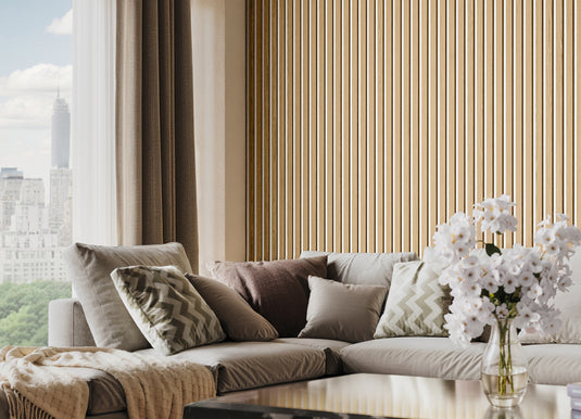 Wood Slat Paneling for Walls – slatsolution.com
