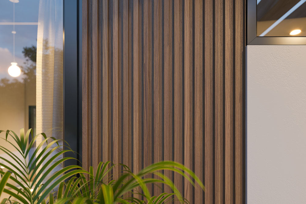 Maple Exterior Slat Siding Outdoor Wall Cladding Panels