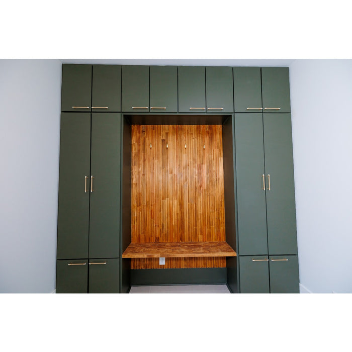 Unfinished Wood Slat Panels for Walls, Paint and Stain Grade - Stout (94" long and 106" long)