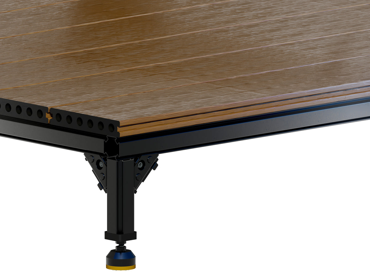 Modular Composite Deck Platform 2 Meter - Teak