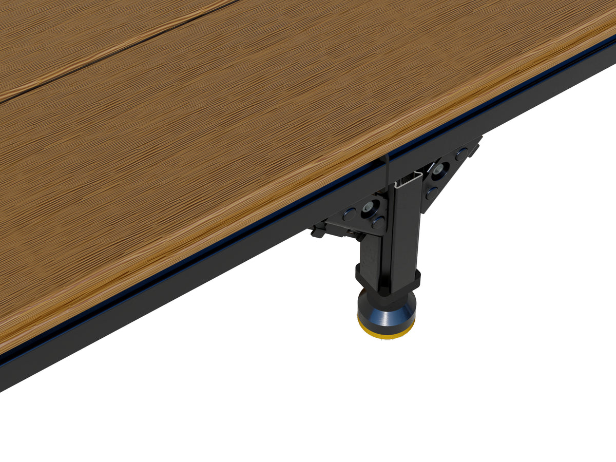 Modular Composite Deck Platform 2 Meter - Teak
