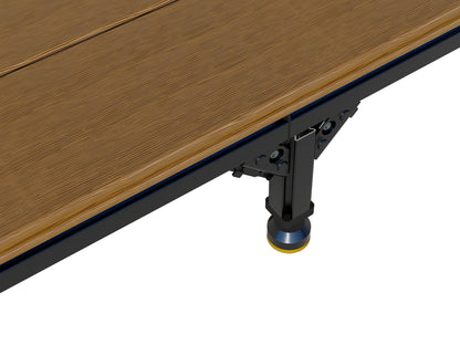 Modular Composite Deck Platform 2 Meter - Teak