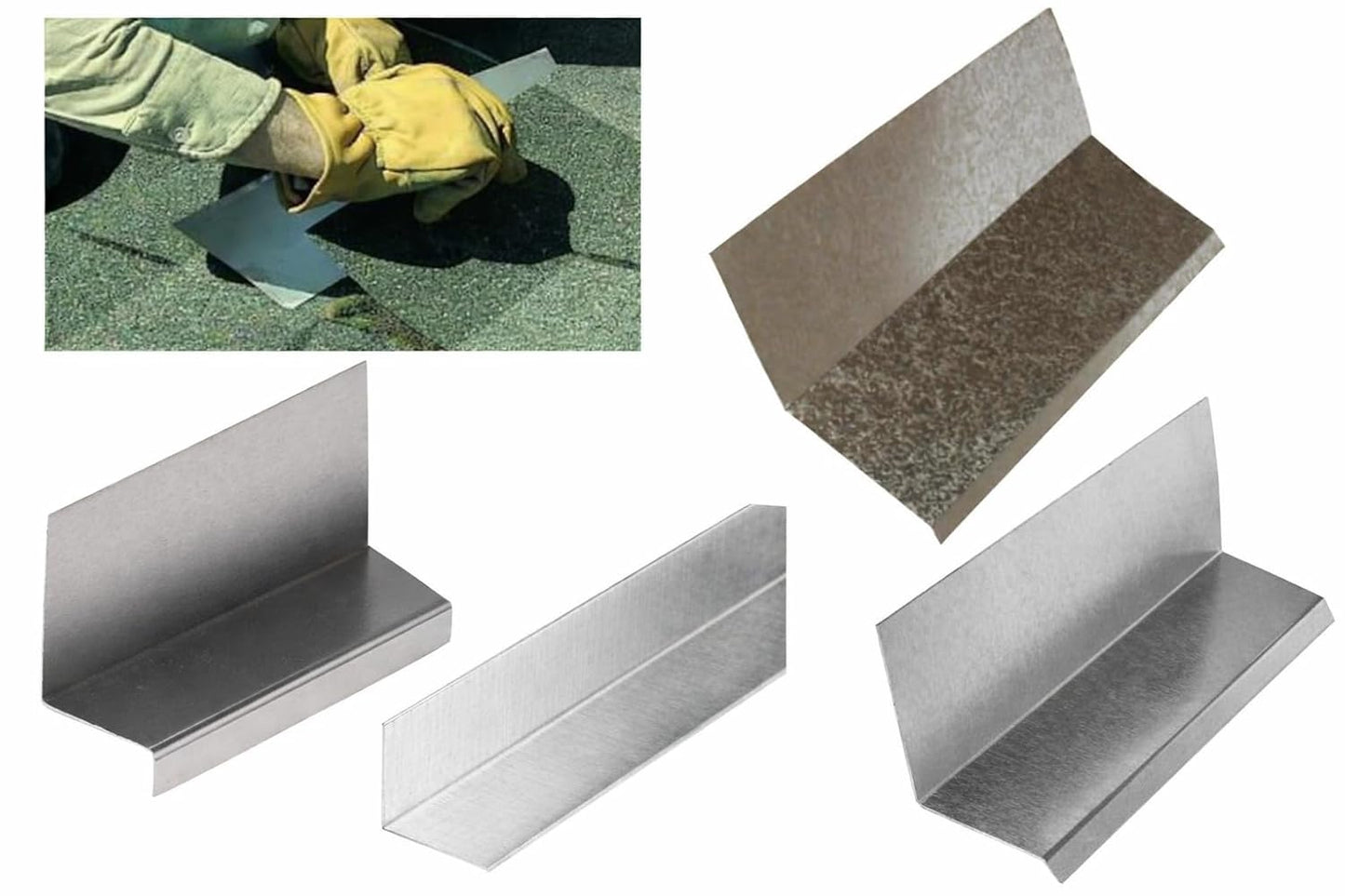 Galvanized Steel Flashing – Roofing & Waterproofing Rust-Resistant Metal Roll (12 in. x 25 ft.) 