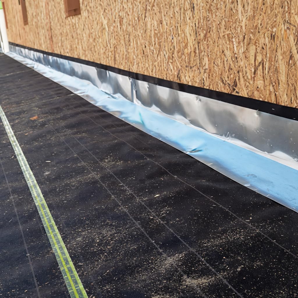 Galvanized Steel Flashing – Roofing & Waterproofing Rust-Resistant Metal Roll (12 in. x 25 ft.) 