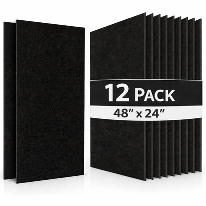 Black Acoustic Sound Board Panels 