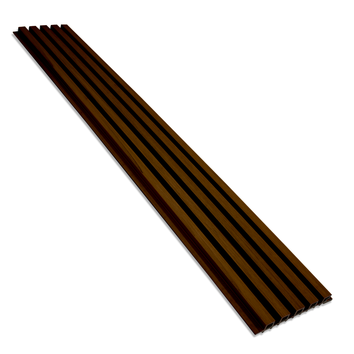 Mahogany Exterior Slat Siding Outdoor Wall Cladding Panels