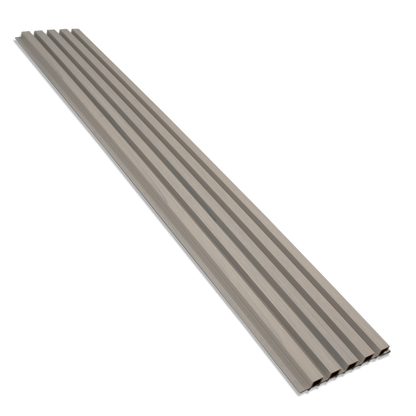 Gray Oak Exterior Slat Siding Outdoor Wall Cladding Panels