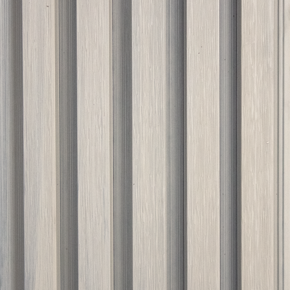 Gray Oak Exterior Slat Siding Outdoor Wall Cladding Panels