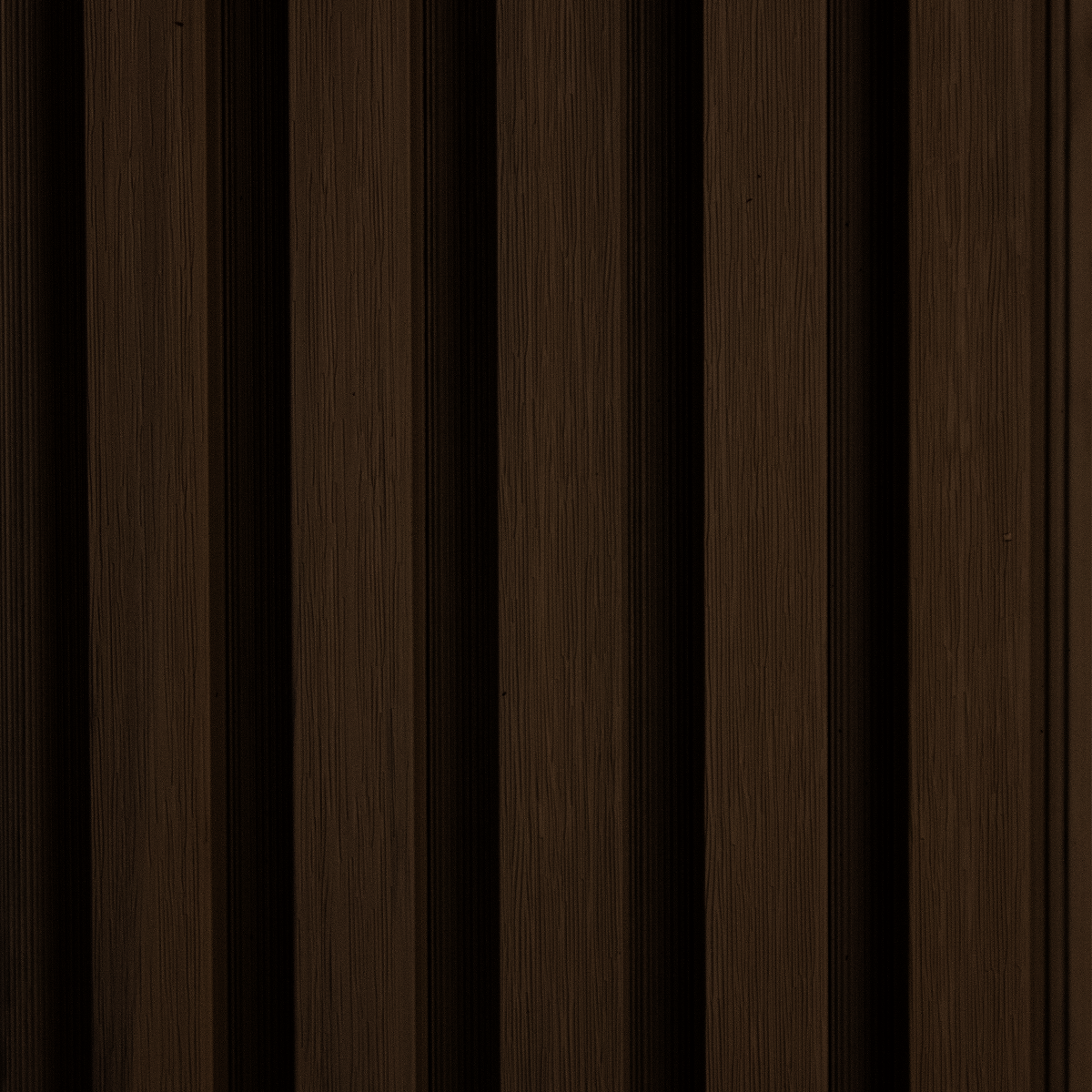 Coffee Exterior Slat Siding Outdoor Wall Cladding Panels