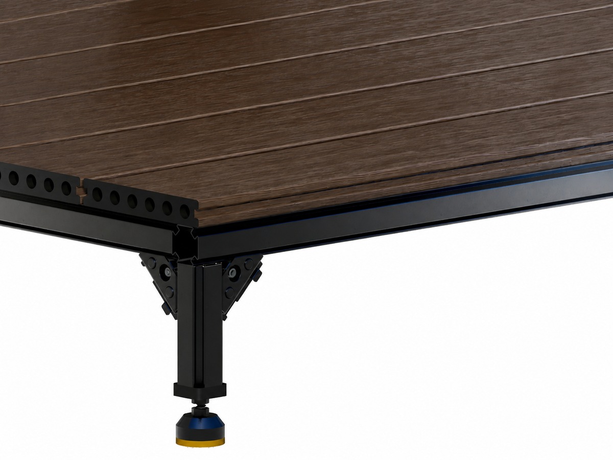 Modular Composite Deck Platform 2 Meter - IPE