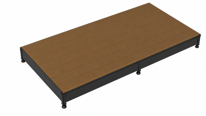 Modular Composite Deck Platform 2 Meter - Teak