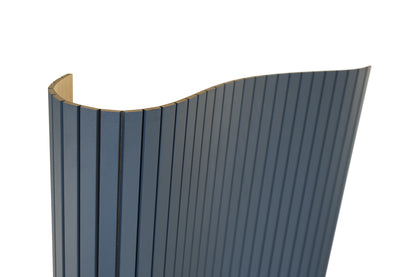 FlexForm™ Seamless Flexible Fluted Wall Panels – Midnight Blue
