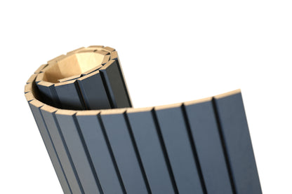 FlexForm™ Seamless Flexible Fluted Wall Panels – Midnight Blue