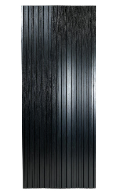 FlexForm™ Seamless Flexible Fluted Wall Panels – Ultra Black