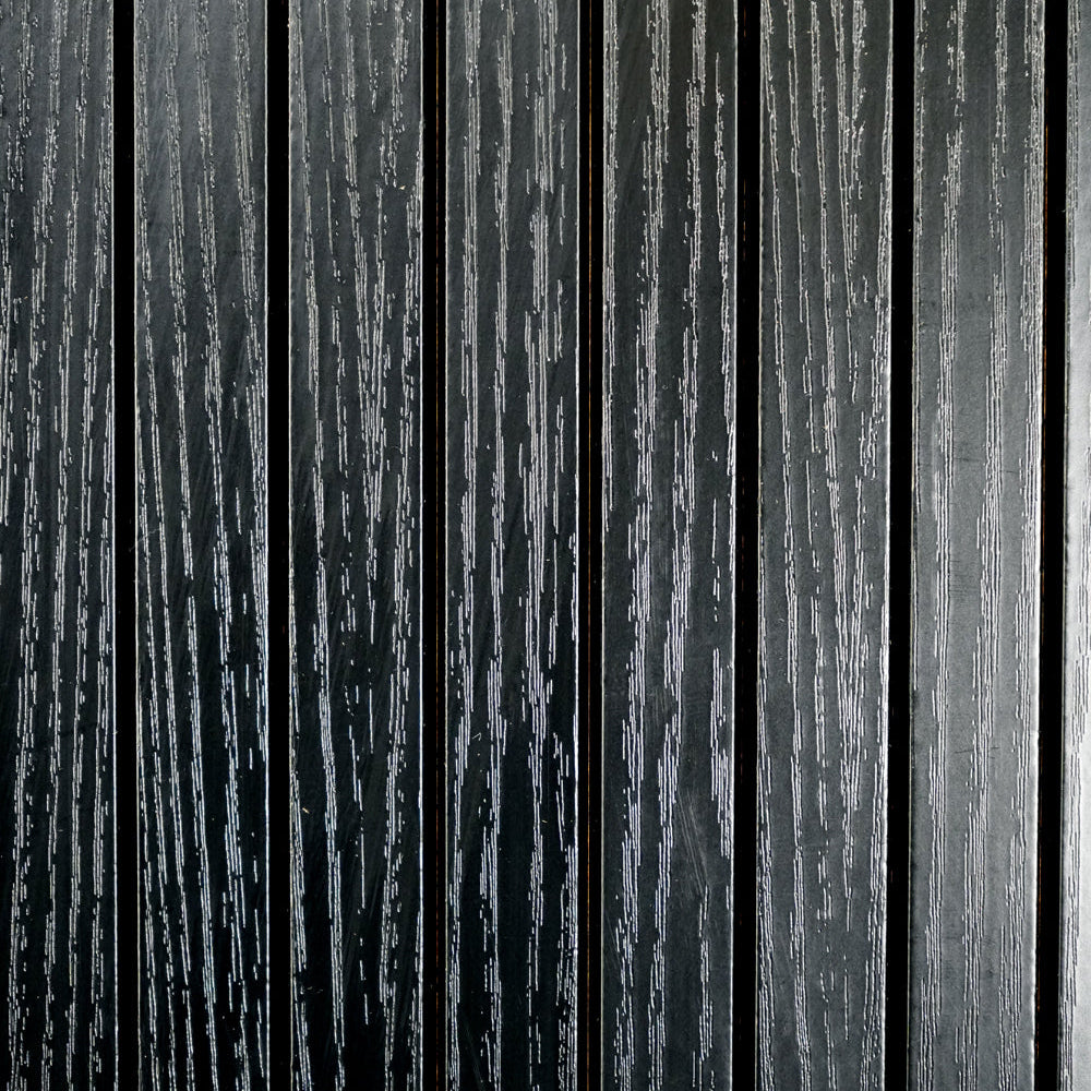 FlexForm™ Seamless Flexible Fluted Wall Panels – Ultra Black