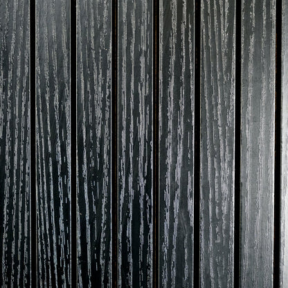 FlexForm™ Seamless Flexible Fluted Wall Panels – Ultra Black