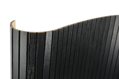 FlexForm™ Seamless Flexible Fluted Wall Panels – Ultra Black