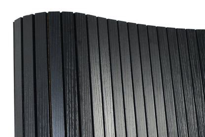 FlexForm™ Seamless Flexible Fluted Wall Panels – Ultra Black