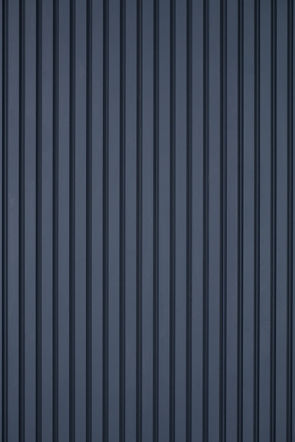 FlexForm™ Mini-Slat Flexible Fluted Tambour Wall Panels Midnight Blue