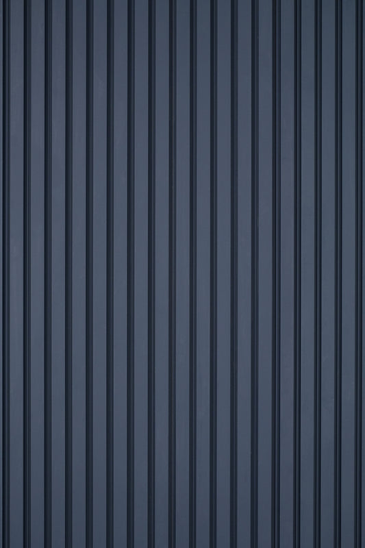 FlexForm™ Mini-Slat Flexible Fluted Tambour Wall Panels Midnight Blue