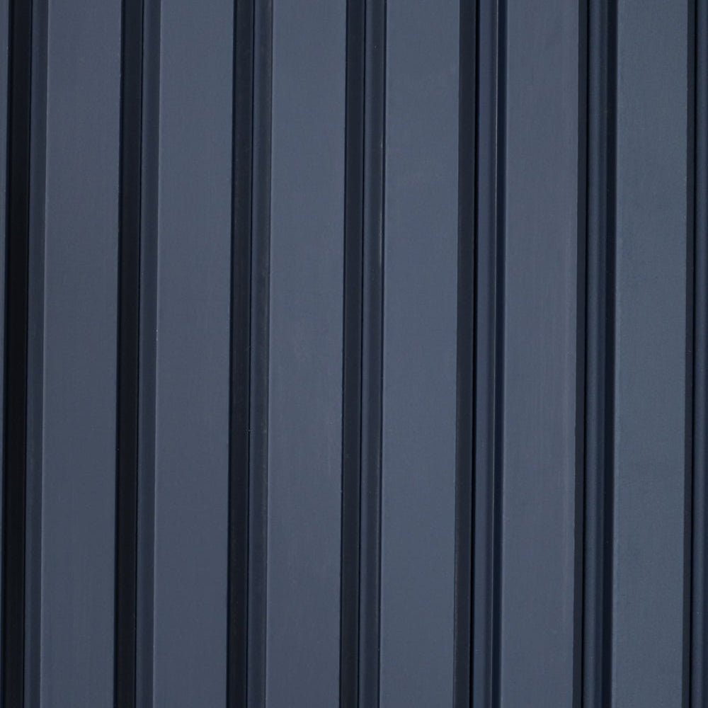 FlexForm™ Mini-Slat Flexible Fluted Tambour Wall Panels Midnight Blue