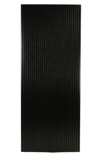 FlexForm™ Mini-Slat Flexible Fluted Tambour Wall Panels - Ultra Black