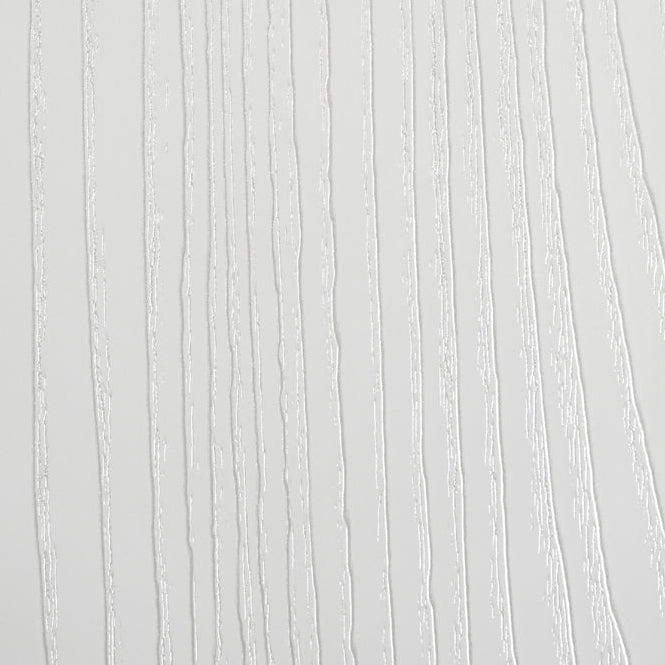 Suspended Slatted Wood Acoustic Drop Ceiling System - Glacier White