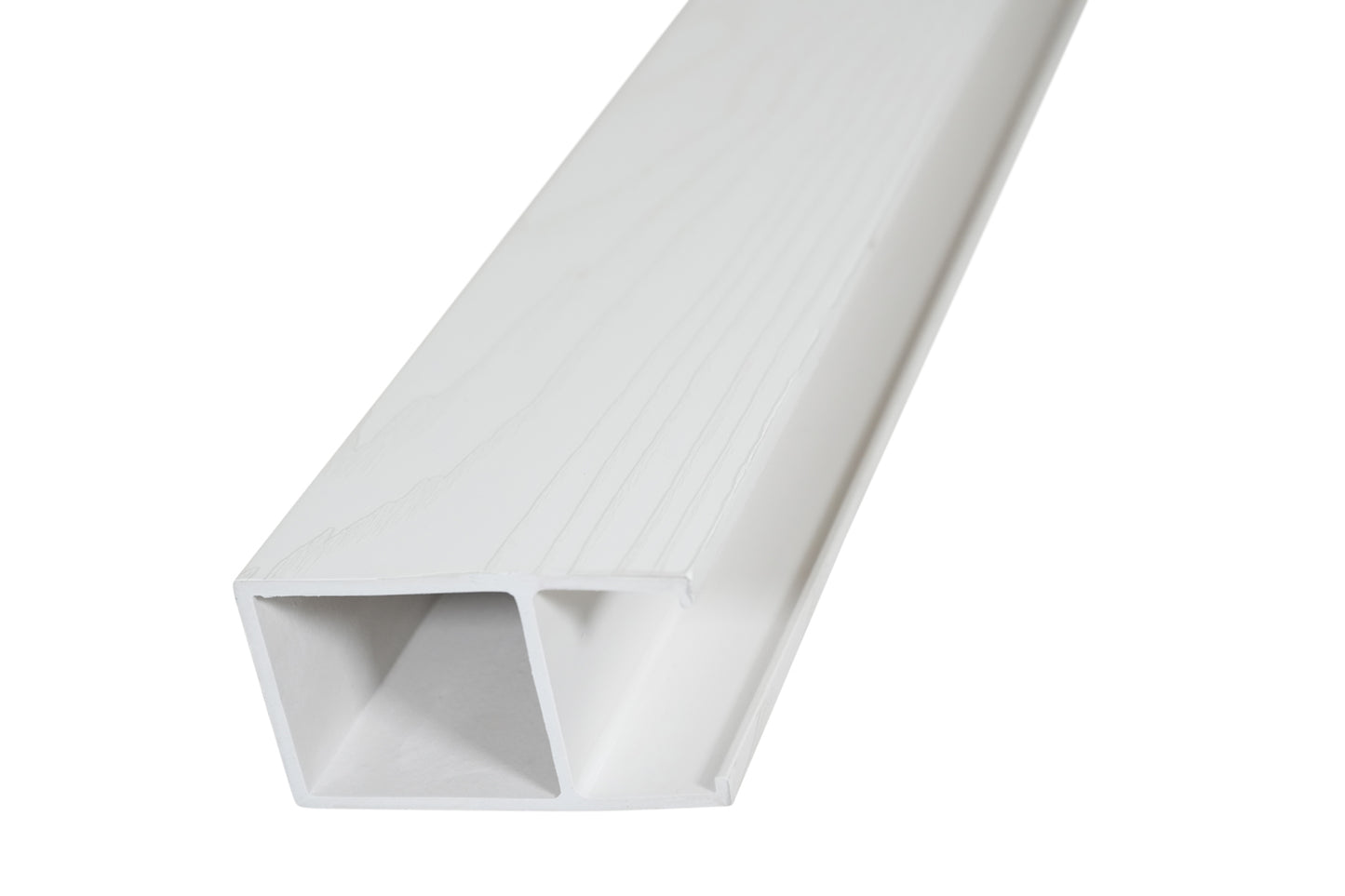 Suspended Slatted Wood Acoustic Drop Ceiling System - Glacier White