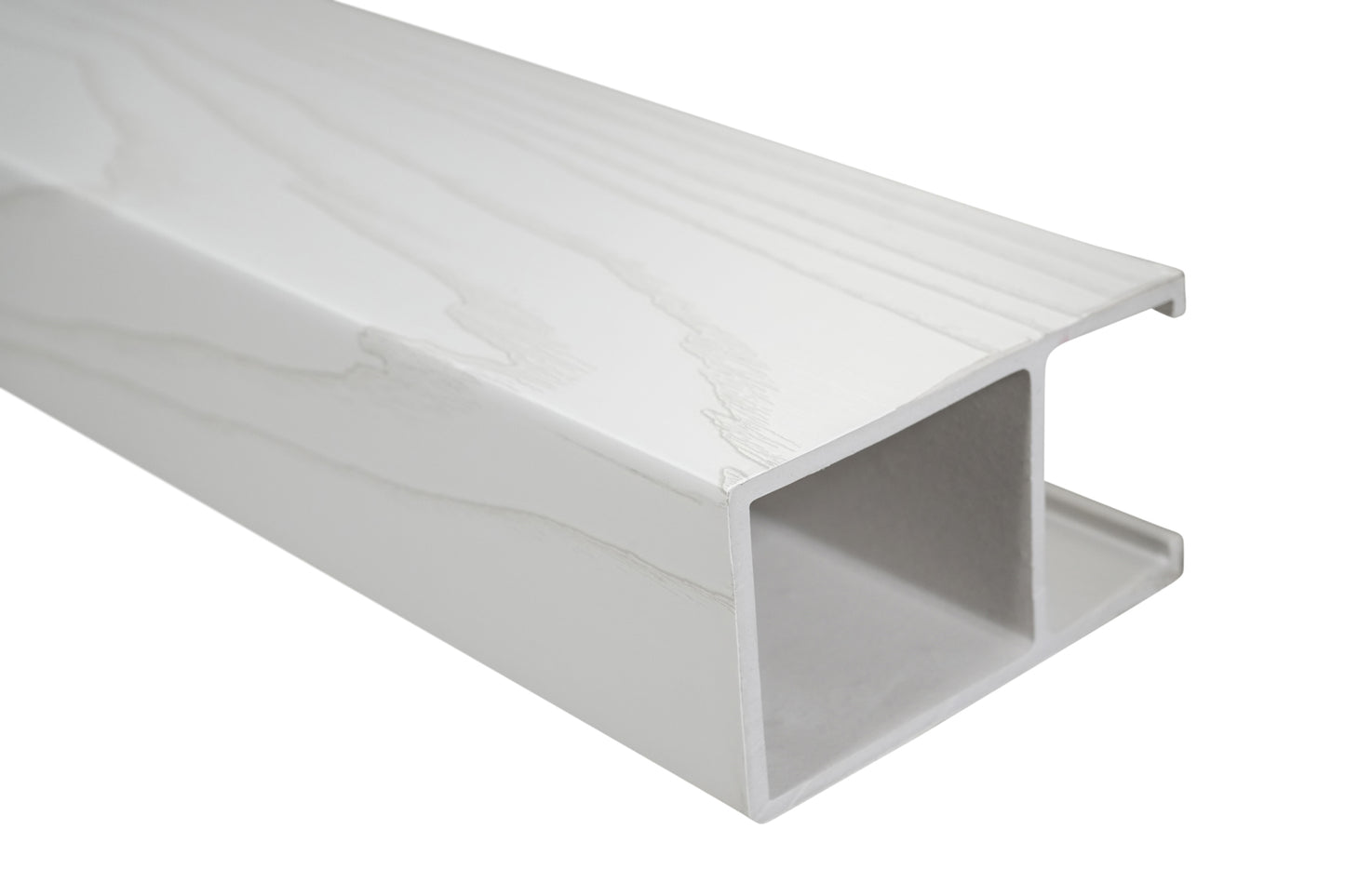 Suspended Slatted Wood Acoustic Drop Ceiling System - Glacier White