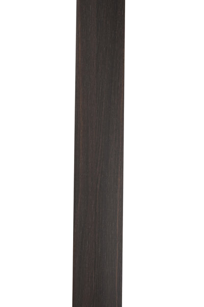 Suspended Slatted Wood Acoustic Drop Ceiling System - Dark Walnut