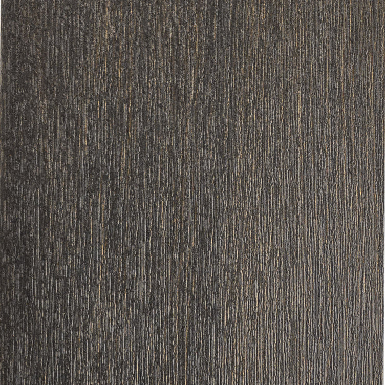 Suspended Slatted Wood Acoustic Drop Ceiling System - Black Ebony