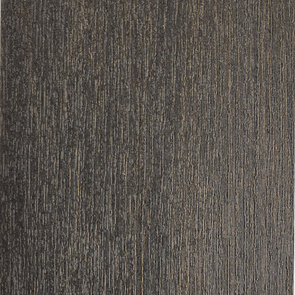 Suspended Slatted Wood Acoustic Drop Ceiling System - Black Ebony