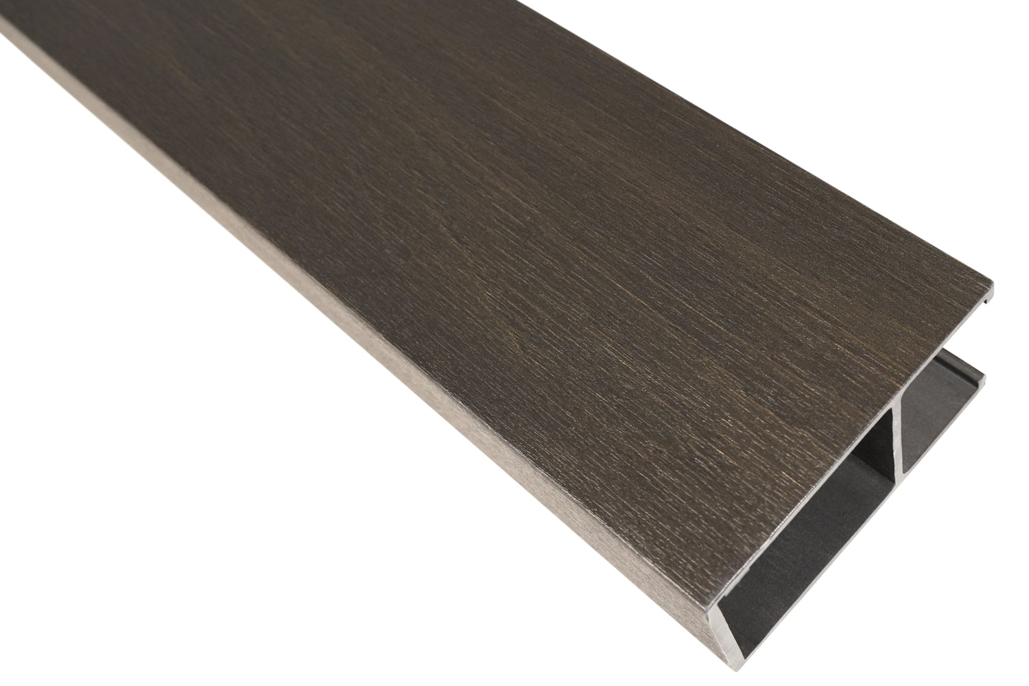 Suspended Slatted Wood Acoustic Drop Ceiling System - Black Ebony