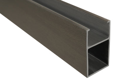 Suspended Slatted Wood Acoustic Drop Ceiling System - Black Ebony