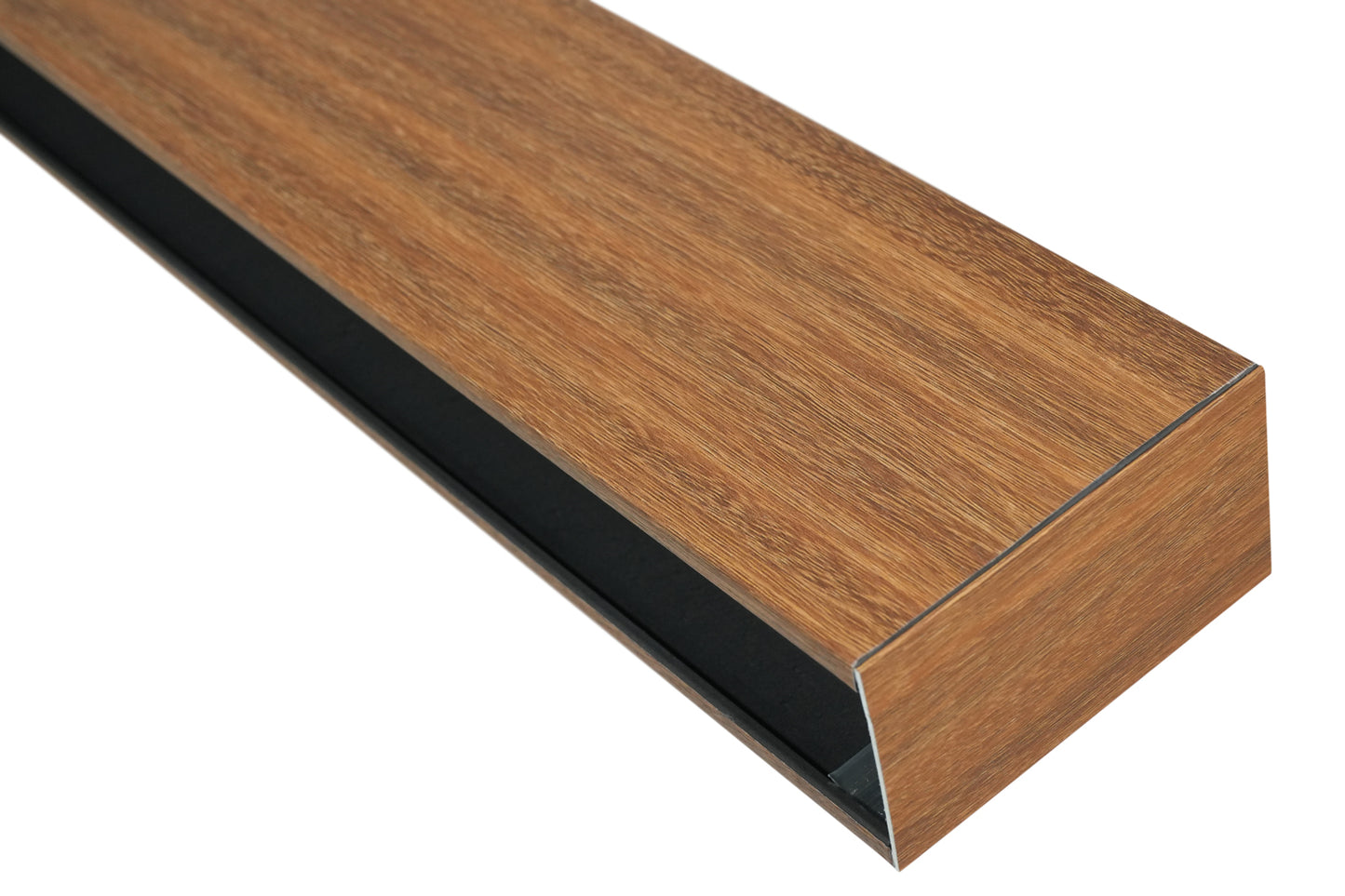 Suspended Acoustic Drop Ceiling Wood Baffle System – Antique Maple