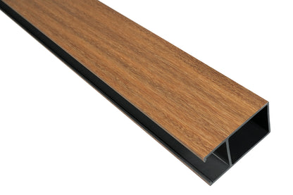 Suspended Acoustic Drop Ceiling Wood Baffle System – Antique Maple