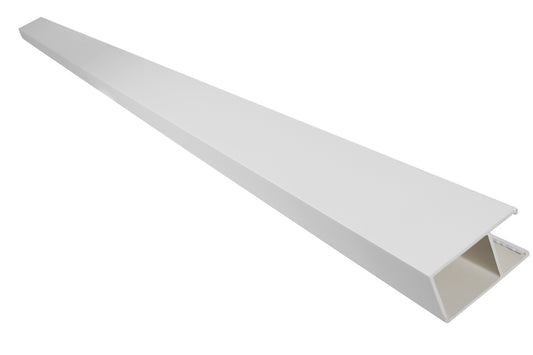 Suspended Acoustic Drop Ceiling Wood Baffle System – Pure White