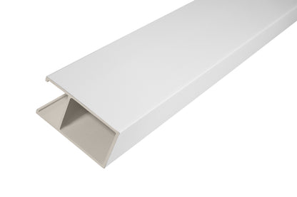 Suspended Acoustic Drop Ceiling Wood Baffle System – Pure White