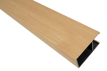 Suspended Acoustic Drop Ceiling Wood Baffle System – Light Oak