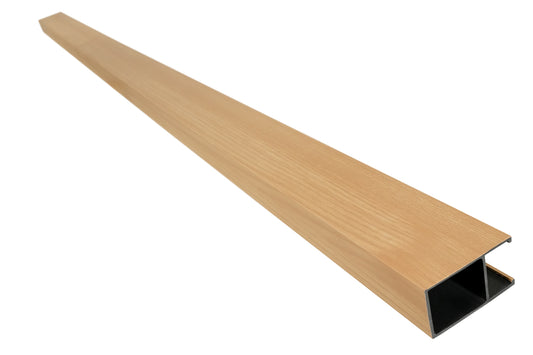 Suspended Acoustic Drop Ceiling Wood Baffle System – Light Oak