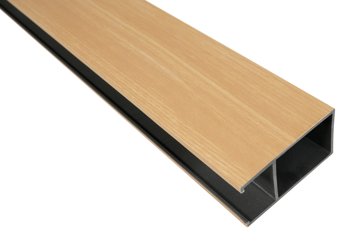 Suspended Acoustic Drop Ceiling Wood Baffle System – Light Oak