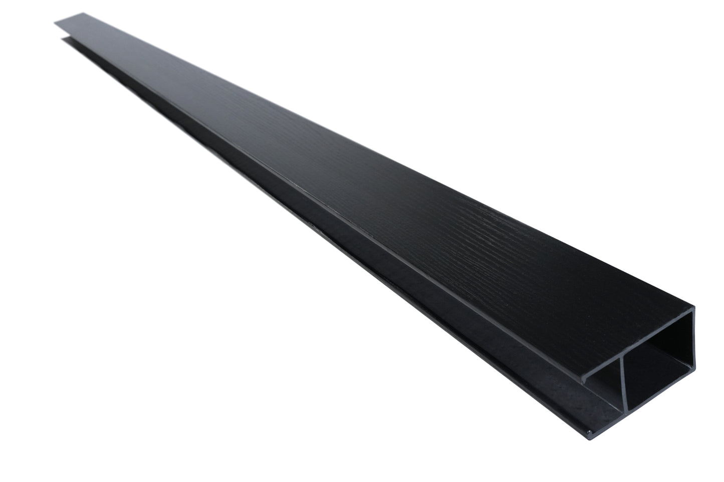 Suspended Acoustic Drop Ceiling Wood Baffle System – Ultra Black